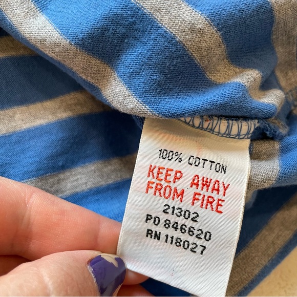 Mini Boden Boys Striped Graphic Long Sleeve T-Shirt size 9-10 years - Picture 5 of 5